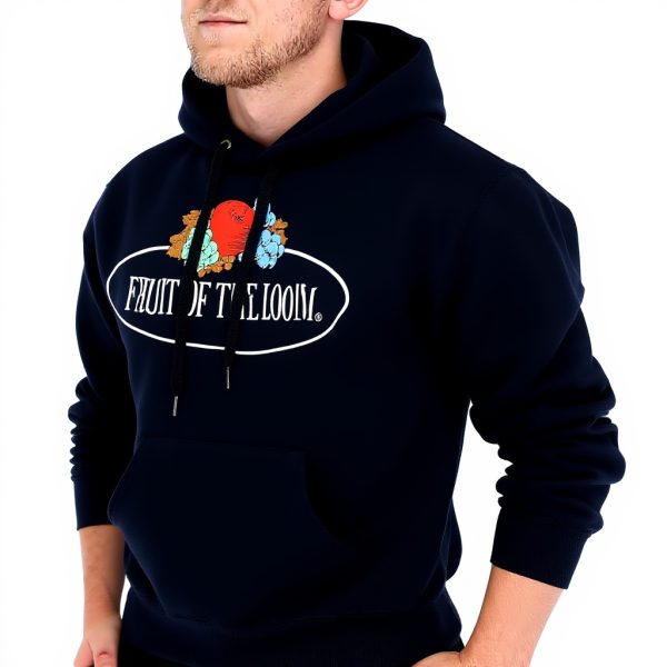 Sweatshirt à capuche homme Fruit of the Loom coton