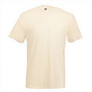 T-shirt Homme Fruit of the Loom 100 Coton Lourd Confortable