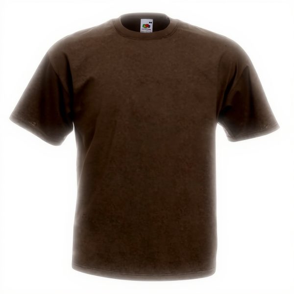 T-shirt homme Fruit of the Loom 100 coton lourd confortable