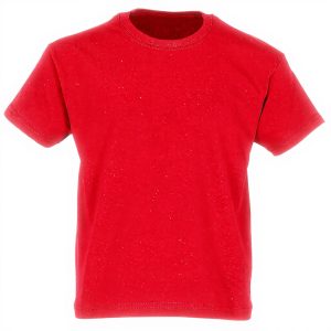 T-shirt fille Fruit of The Loom lot de 5 coton manches