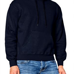 Sweat-shirt à capuche Fruit of the Loom Homme Bleu marine