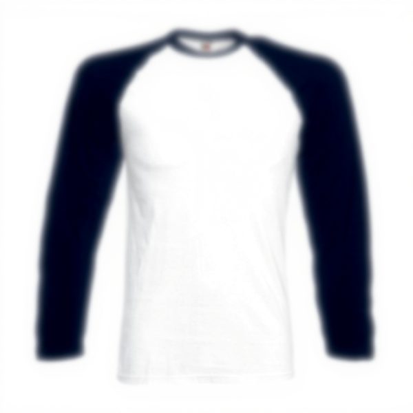 Fruit of The Loom Long Sleeve Baseball Tee T-Shirt Homme (Lot de 1)