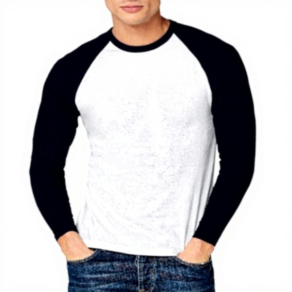 Fruit of The Loom Long Sleeve Baseball Tee T-Shirt Homme (Lot de 1)