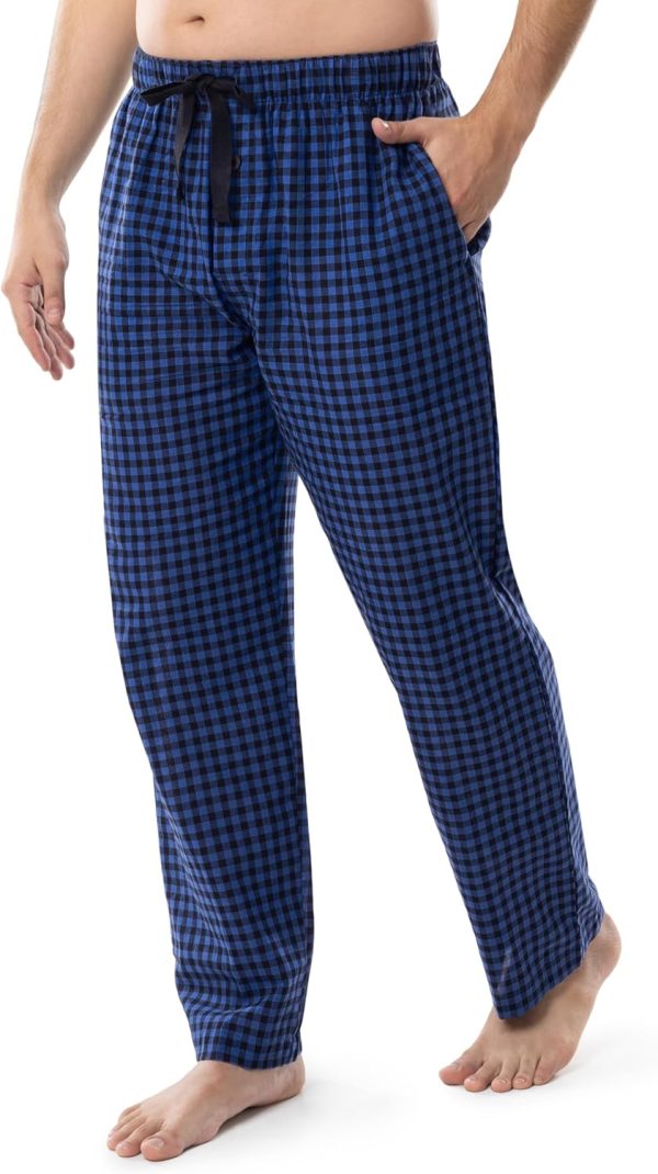 Pantalon pyjama flanelle homme Fruit of the Loom confort-4