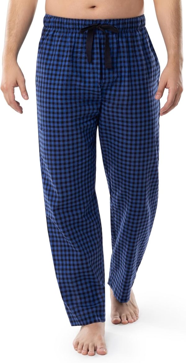Pantalon pyjama flanelle homme Fruit of the Loom confort-5