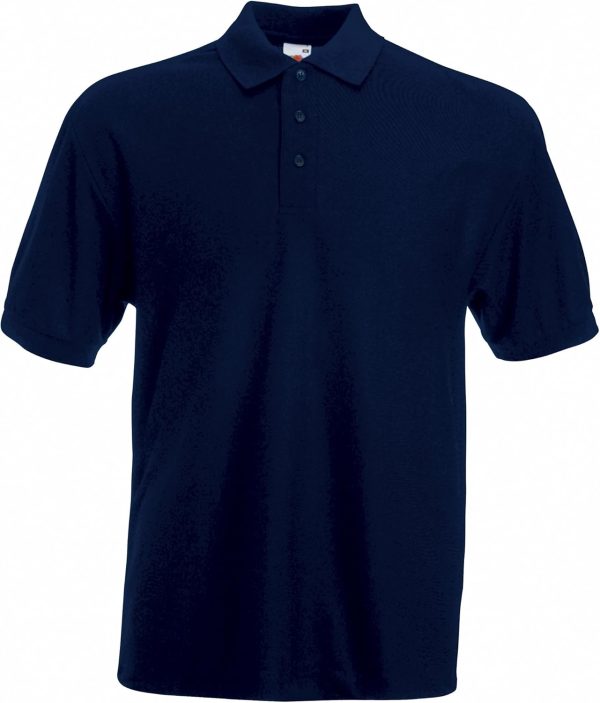 Polo Femme Fruit of The Loom SS092M Noir Vert Bordeaux-3