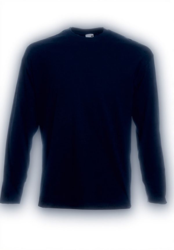 T-shirt manches longues homme Fruit of the Loom 4XL noir