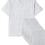 T-shirt Fruit of The Loom Homme Lot Gris Confortable