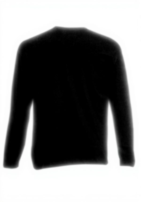 T-shirt homme Fruit of the Loom coton manches longues bleu
