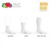 Fruit of the Loom Work Crew Socks 10-Pack Men White