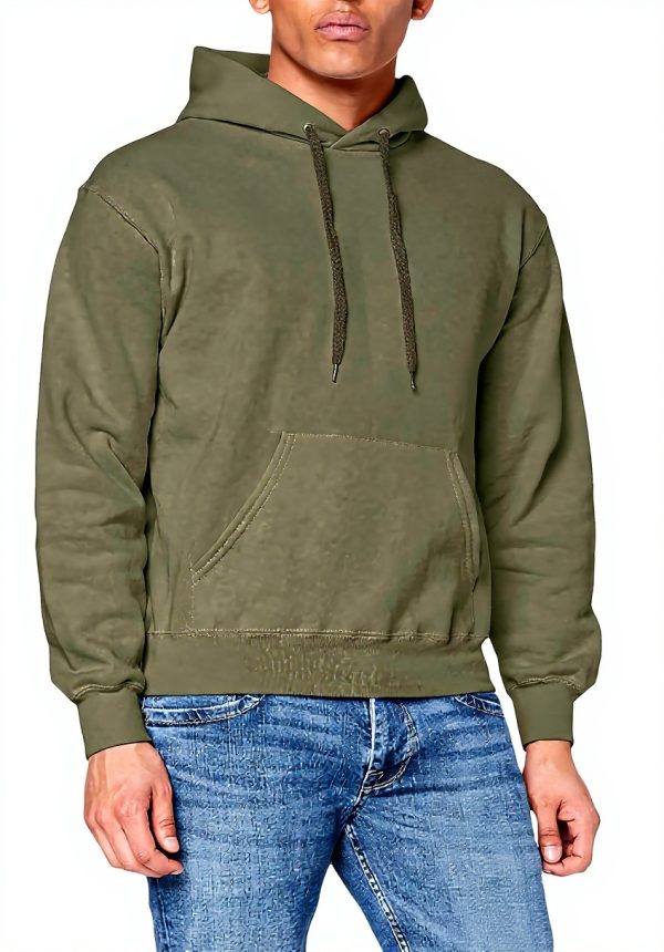 Fruit of the Loom Womens Hooded Sweatshirt Cotton Fleece