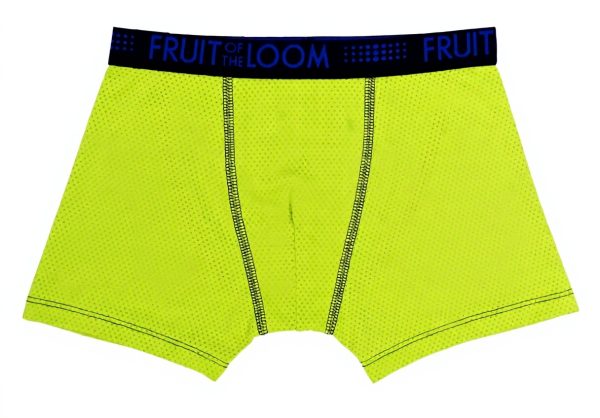 Boxers Garçon Fruit of the Loom Lot de 5 Micro Maille