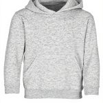 Boys Hoodie Sweatshirt Fruit of the Loom Classic Safety Hood