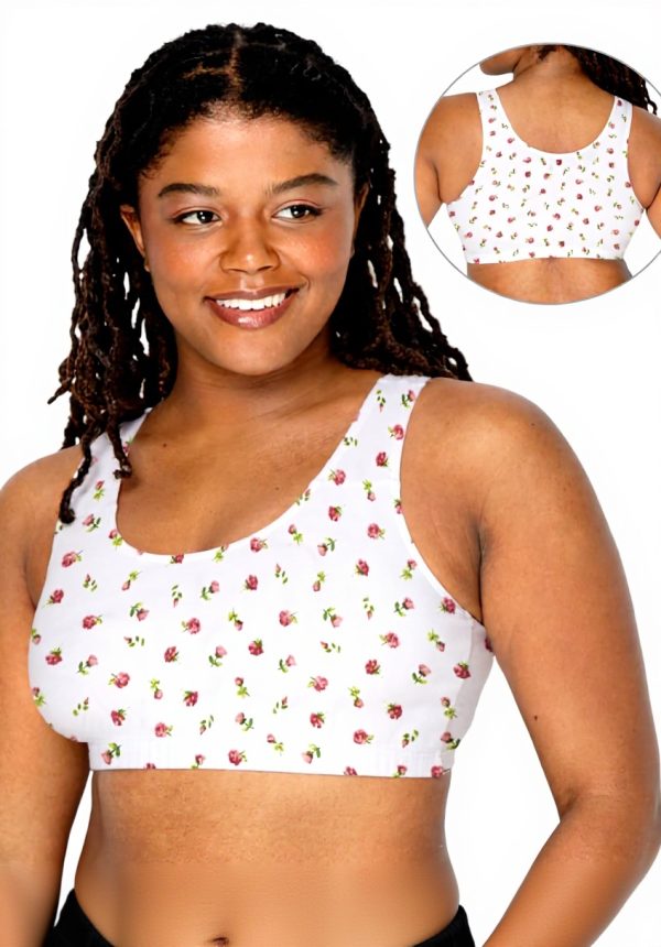 Soutien-gorge de sport Fruit of the Loom coton femme confort
