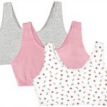 Soutien-gorge de sport Fruit of the Loom coton femme confort