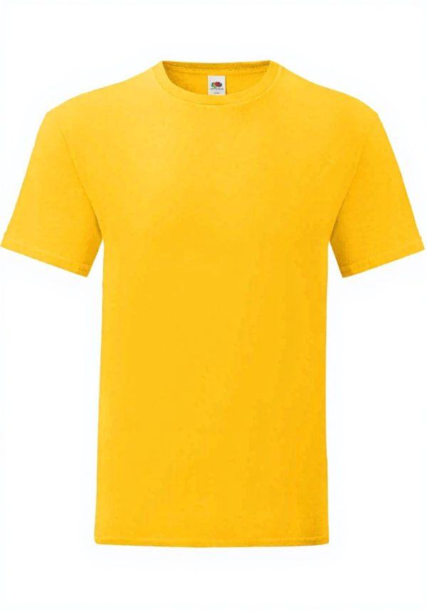 T-shirt Fruit of the Loom Homme Confortable Doux Manches