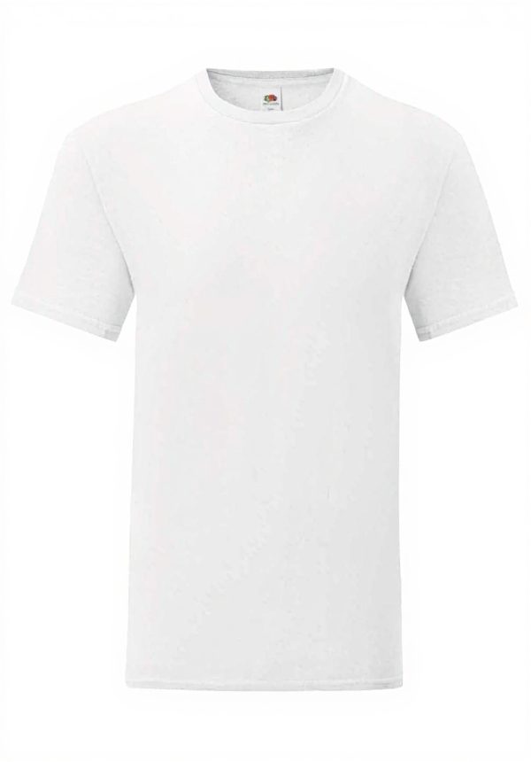 T-shirt Fruit of the Loom Homme Confortable Doux Manches