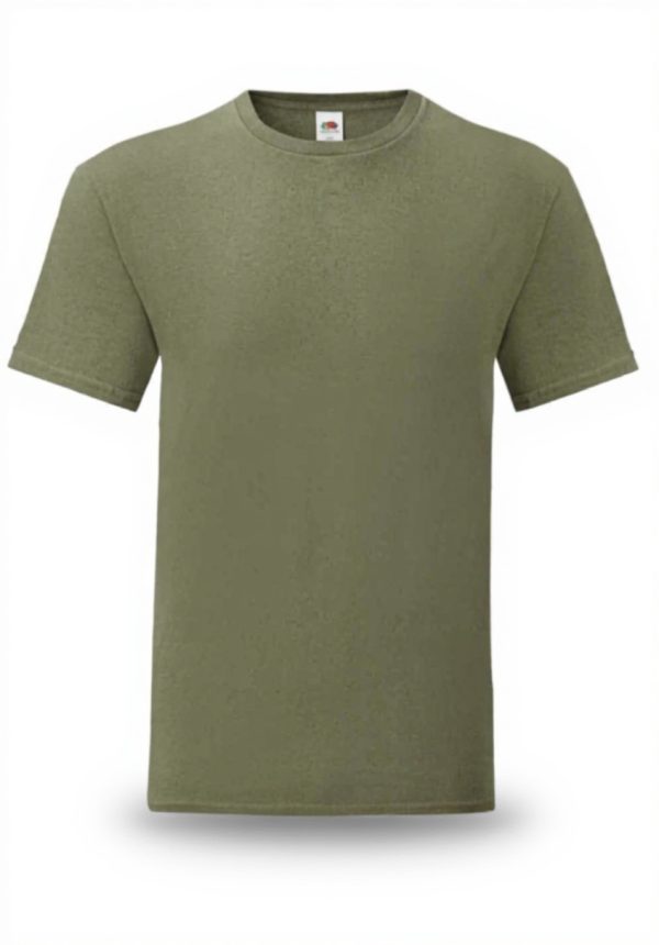T-shirt Fruit of the Loom Homme Confortable Doux Manches