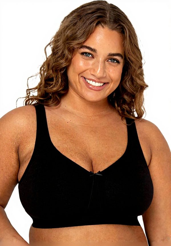 Fruit of the Loom Wirefree Cotton Bra Full Coverage Women