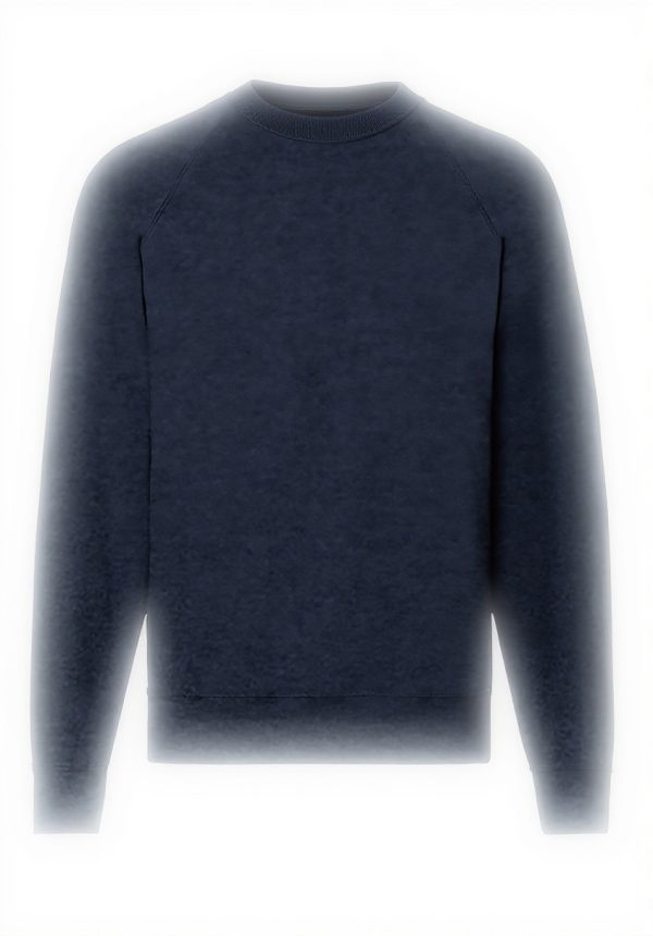 Fruit of the Loom Sweatshirt Men Cotton Blend Raglan