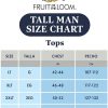 T-shirt col V homme Fruit of the Loom coton lot de 6