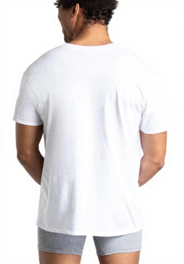 T-shirt col V homme Fruit of the Loom coton lot de 6