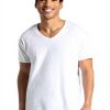 T-shirt col V homme Fruit of the Loom coton lot de 6