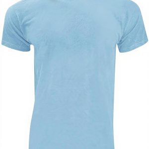 T-shirt homme Fruit of the Loom manches courtes bleu ciel