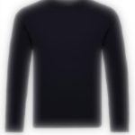 T-shirt homme Fruit of the Loom manches longues coton bleu