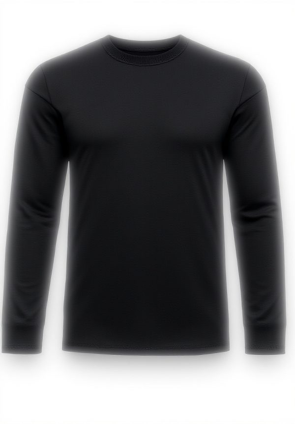 T-shirt manches longues enfant Fruit of the Loom coton gris