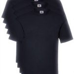 T-shirt homme Fruit of The Loom pack 5 bleu confortable