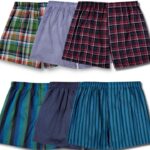 Boxer Homme Fruit Of The Loom Multicolore Confort Évacue-0
