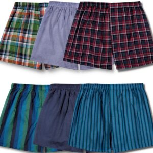 Boxer Homme Fruit Of The Loom Multicolore Confort Évacue-0