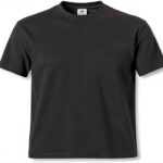 Valueweight T-shirt coton lot 10 noir col rond-0