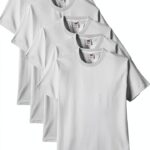 T-shirt homme Fruit of the Loom coton épais confortable-0