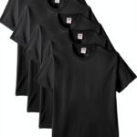 T-shirt homme Fruit of the Loom 100 coton col rond-0