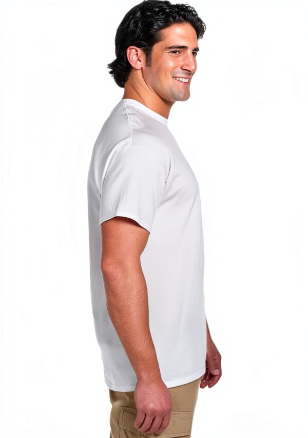 Fruit of the Loom T-shirts Homme Lot de 4 Blanc Confort-3
