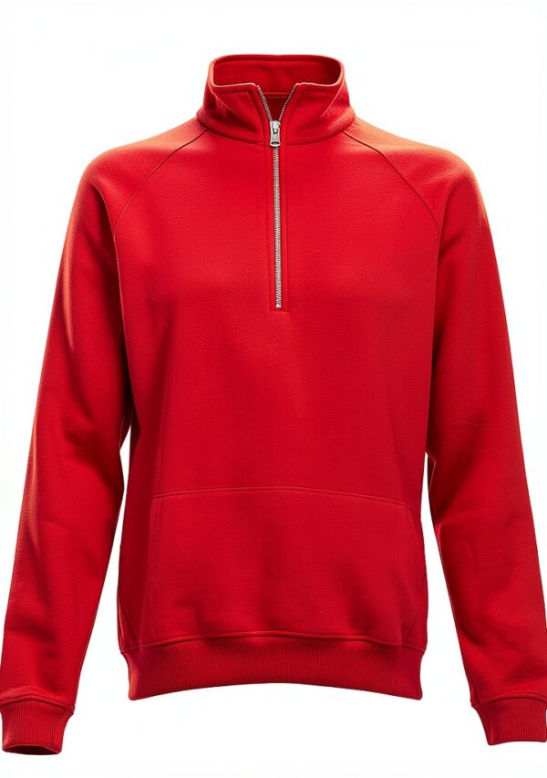 Sweat-shirt Fruit of the Loom Homme Polycoton Gris M-4