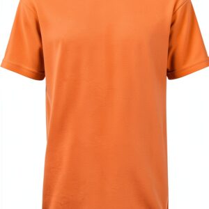 T-shirt enfant Fruit of the Loom coton col rond orange-0