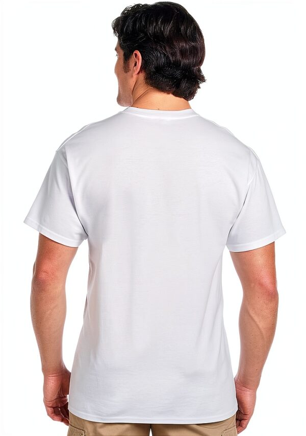 Fruit of the Loom T-shirts Homme Lot de 4 Blanc Confort-2