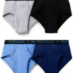 Slips homme Fruit of the Loom maille coton lot 4-0