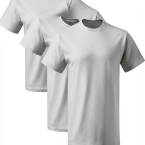 Fruit of the Loom T-shirts Homme Lot de 4 Blanc Confort-0