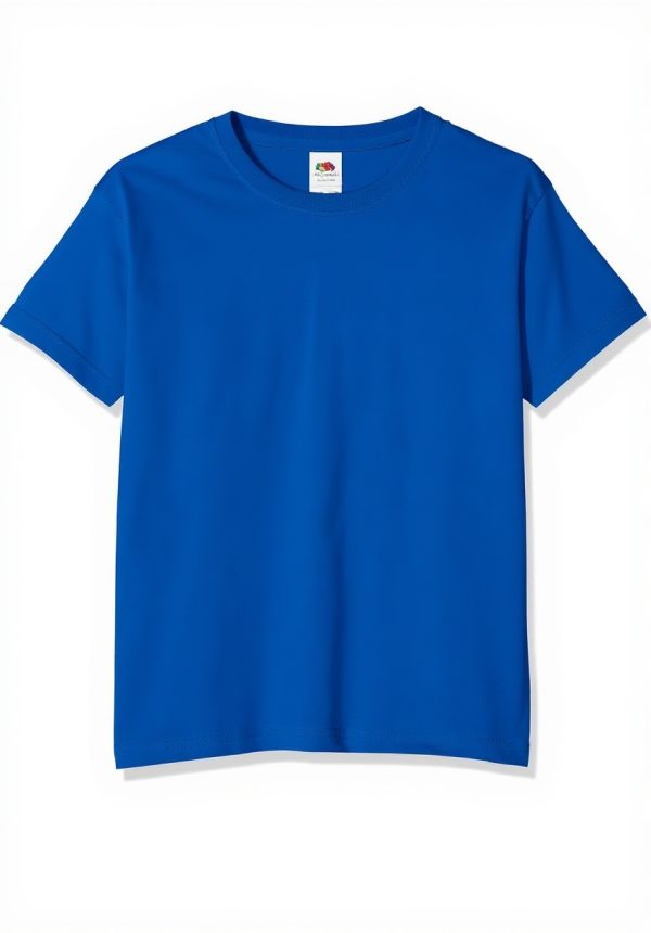 T-shirt garçon Fruit of the Loom manches courtes coton