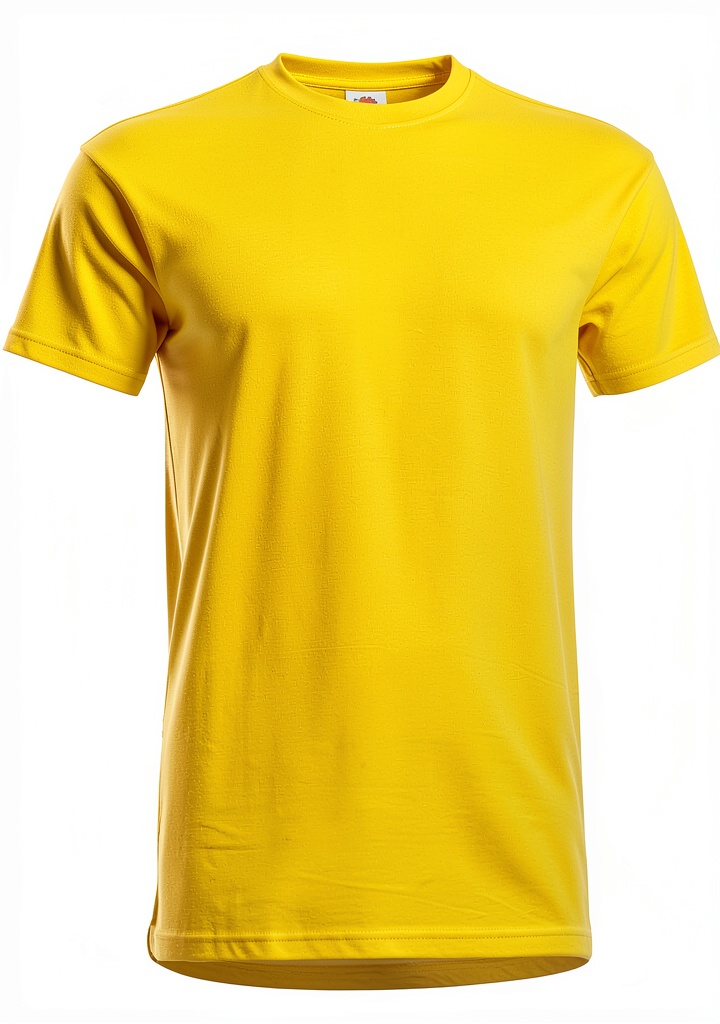 Lot de t-shirts Fruit of the Loom en couleurs variées sur un fond neutre