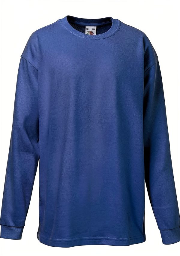 Fruit of the Loom T-shirt fille manches longues coton doux