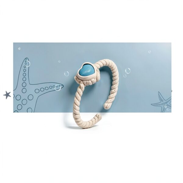 Bague turquoise argent S925 cadeau femme design élégant-3