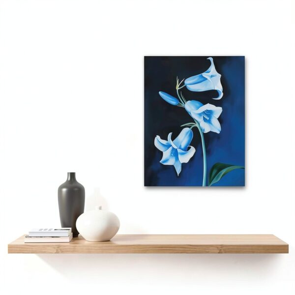 Artery8 Bluebell Wildflower Blue Floral Unframed 30x41 cm-3