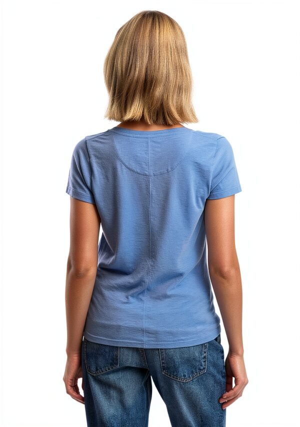 Superdry Studios Scoop Neck Tee Femme T-shirt bleu marine à rayures-4