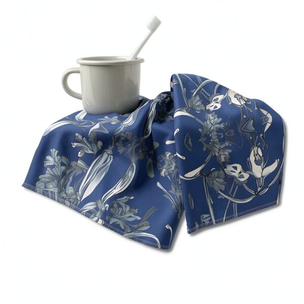 XTYGETY Bluebell Design 04 Serviettes de bain de cuisine Serviette de bain Serviette à main Serviette absorbante pour salle de bain pour la maison Voyage-5