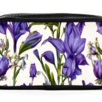 Trousse transparente CADREWY Bluebell Design 02– capacité 22x10x4,5 cm-0